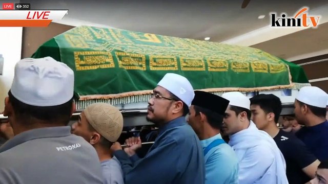 LIVE: Sekitar pengebumian jenazah ADUN Semenyih yang meninggal dunia hari ini