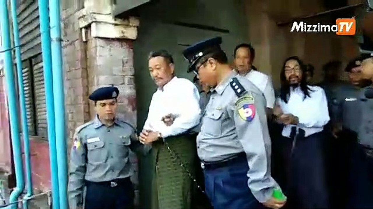 ​ေသနတ္​သမားၾကည္​လင္​းအပါအဝင္​ ၃ ဦးအား ႐ံုးခ်ိန္​း ၁ဝဝ ​ေျမာက္​ရံုးထုတ္​
