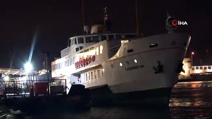 İstanbul'da şehir hatlarında bazı seferler iptal edildi