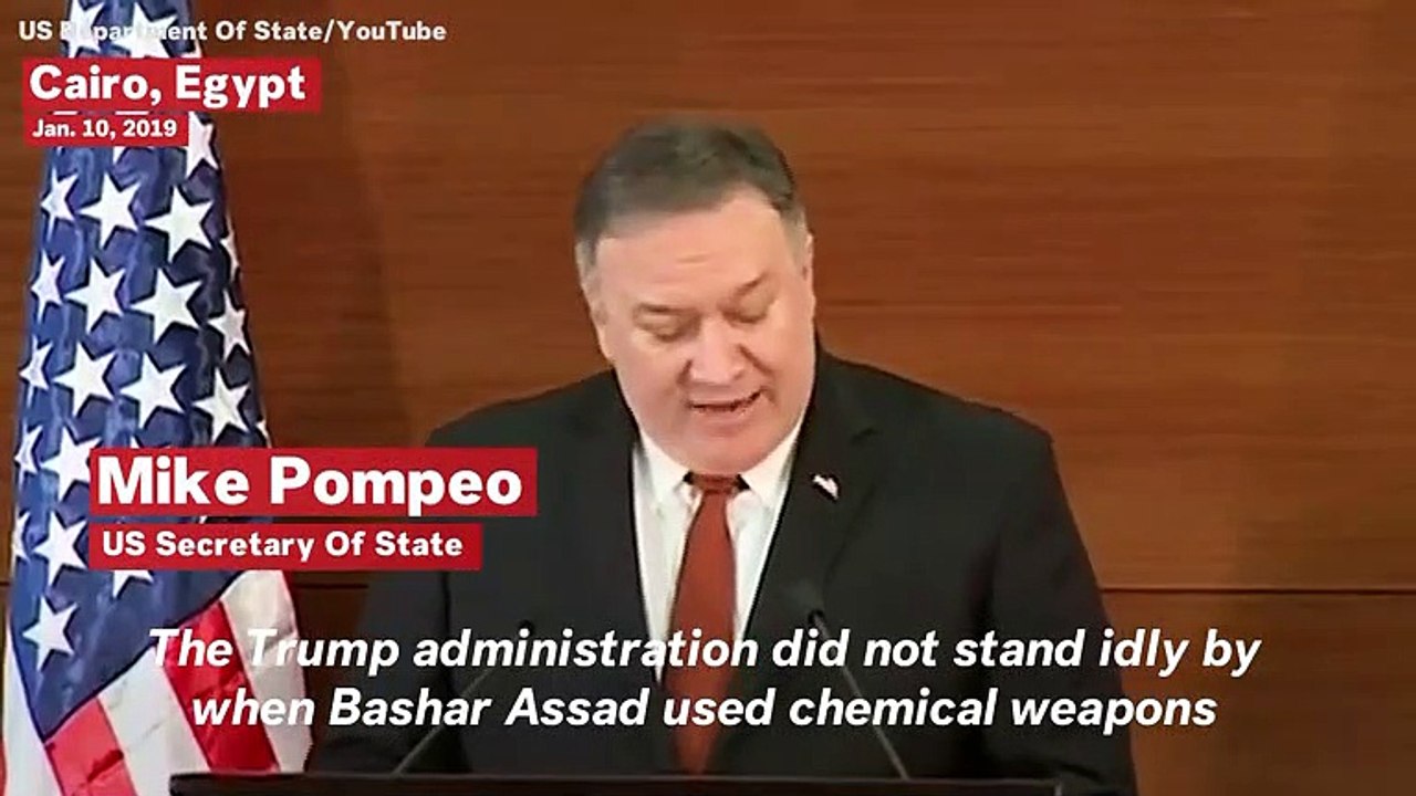 US 'Is Willing' To Use Military Action Against Syria Again, Mike Pompeo Warns