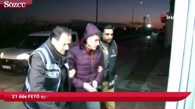 21 ilde FETÖ operasyonu 102 gözaltı kararı