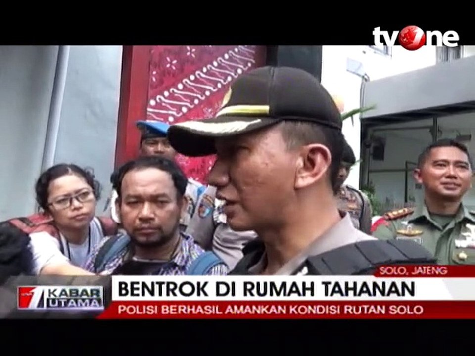 Bentrokan Dua Kelompok, Rutan Solo Ricuh