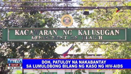 DOH, patuloy na nakabantay sa lumulobong bilang ng kaso ng HIV-AIDS
