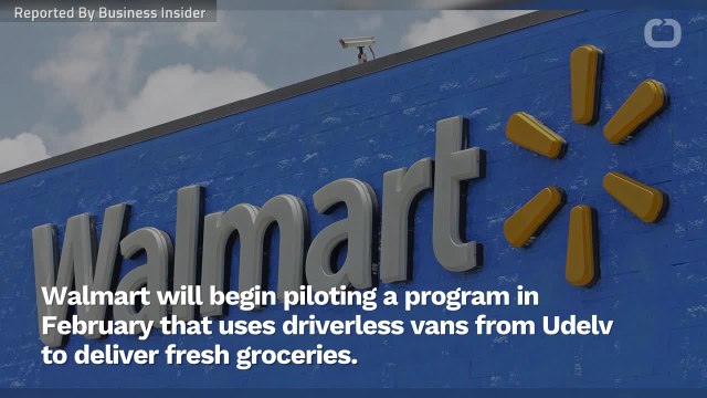 Walmart Piloting Another Autonomous Grocery Delivery Program
