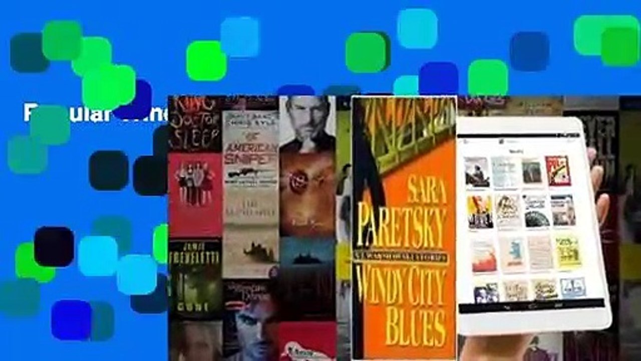 Popular Windy City Blues - Sara Paretsky