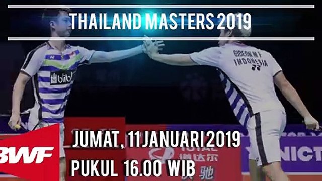 Jadwal Laga Thailand Masters 2019, Ganda Campuran Indonesia hadapi Peraih Perak Olimpiade Rio 2016