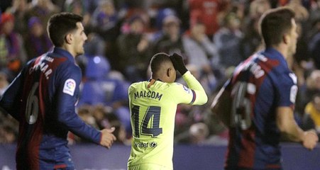 Barcelona Kral Kupasında Levante'ye 2-1 Mağlup Oldu