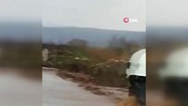 İzmir'de Sel...sağanak Yağış Sonrası Oluşan Sel Nedeniyle Tire-Belevi Karayolu Ulaşıma Kapandı