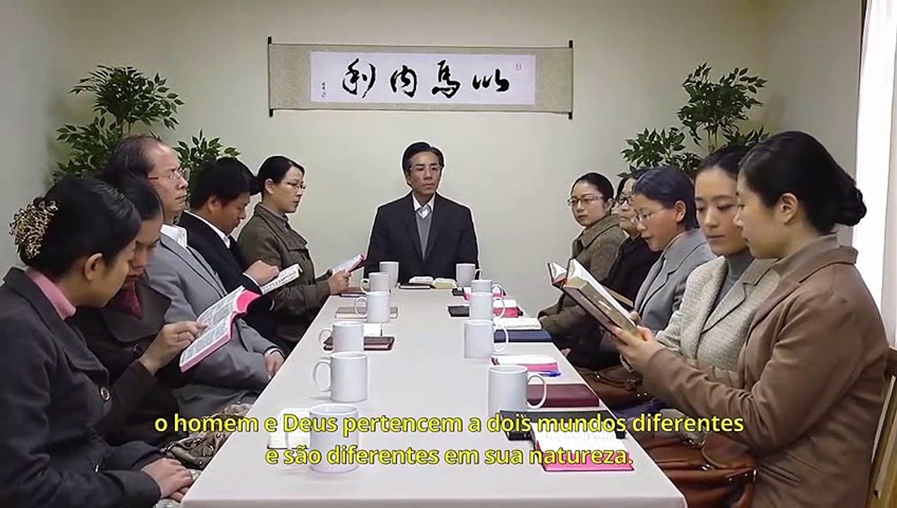 Filme evangélico "Peguei o último trem" Trecho 2 – Por que Deus se torna carne para fazer Sua obra nos últimos dias?