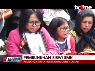 Isak Tangis Keluarga Iringi Pemakaman Siswi SMK