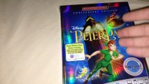 Peter Pan: Anniversary Edition Blu-Ray/DVD/Digital HD Unboxing