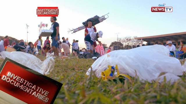 Investigative Documentaries: Mga deboto sa Traslacion 2019, nag-iwan ng tambak na basura sa Quirino Grandstand