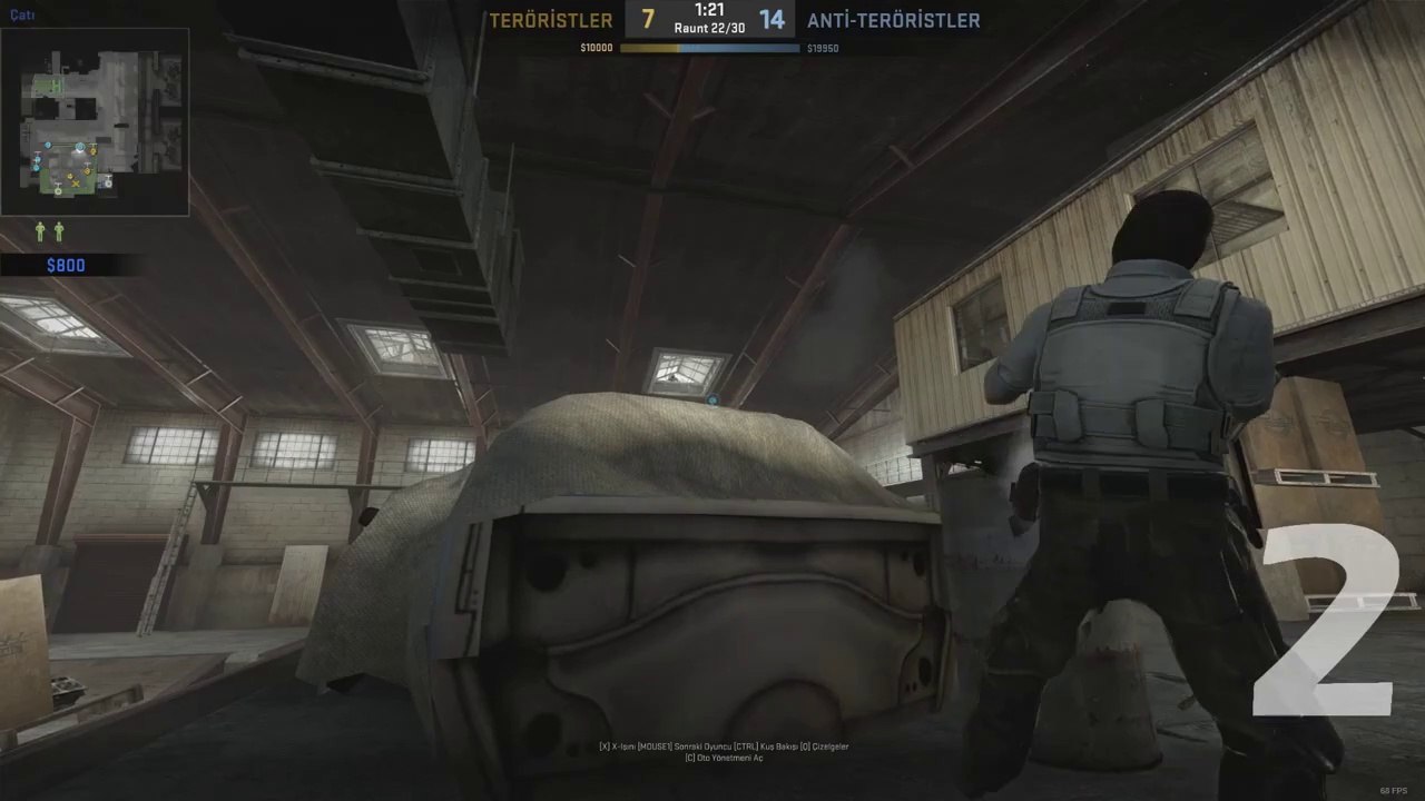 M4A1-S ACE - Counter-Strike Global Offensive #4 [ALTINOLUK]