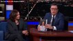 Kamala Harris Appears On Stephen Colbert, Teases Him Over Possible Presidential Run