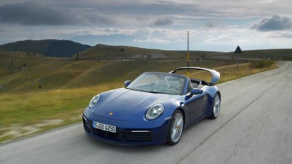 Porsche 911 Carrera 4S Cabriolet Driving Video