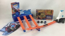 Hot Wheels Pley Box of Surprises Challenge Accepted Cars Tracks DEC 2017 || Keith's Toy Box