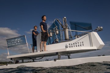Le Plastic Odyssey : un bateau naviguant grâce aux déchets plastiques !