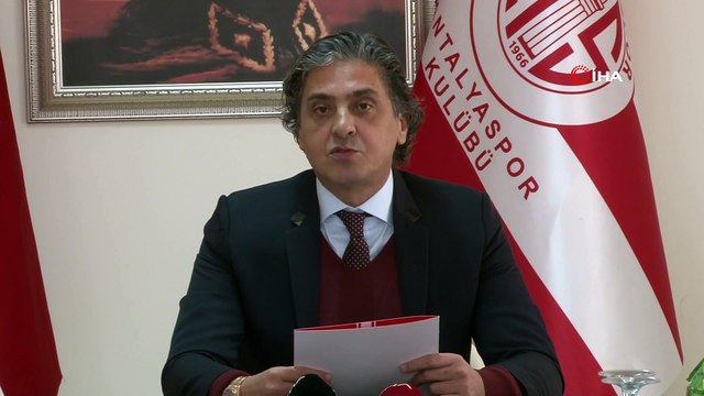 Antalyaspor'dan gelir getirici projelerinin engellenmesine tepki