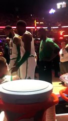 Quand Marcus Morris et Jaylen Brown s’accrochent