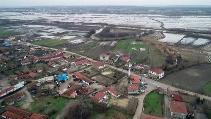 Ergene Nehri'nin debisi yükseldi - KIRKLARELİ