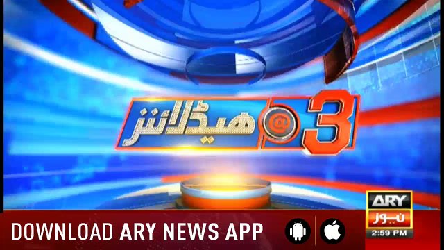 Headlines ARYNews 1500 11th January 2019