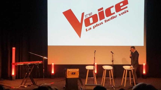Présentation de The Voice France avec Julien Clerc, Mika, Jenifer et Soprano coachs de la saison 8