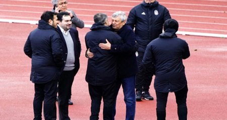 Milli Takım Teknik Direktörü Mircea Lucescu'dan Beşiktaş Kampına Ziyaret