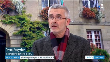 Yves Veyrier (FO) : "Le dialogue social n’est pas considéré à sa juste mesure"