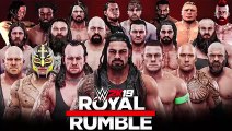 WWE 30 MAN ROYAL RUMBLE  Match  Royal Rumble 2019 (WWE 2K19) - PREDICTION HIGHLIGHTS