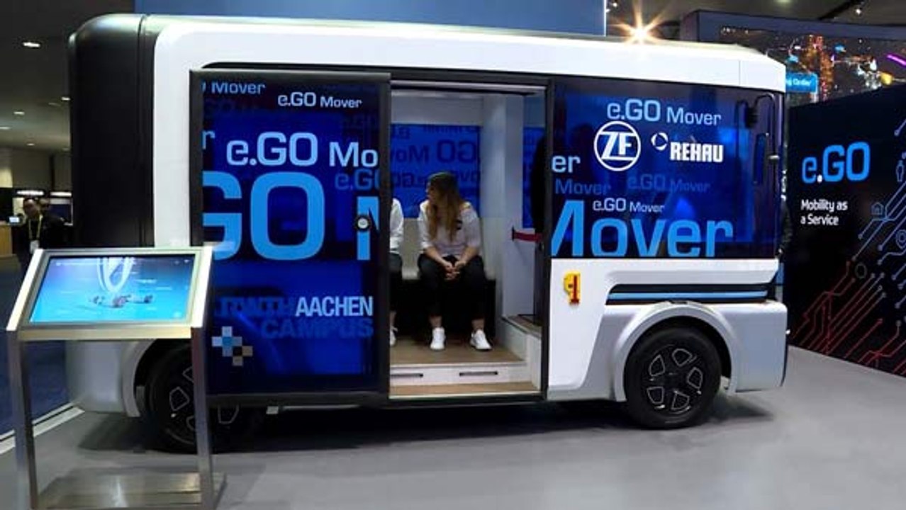 ZF auf der CES - autonome Mobilitätskonzepte