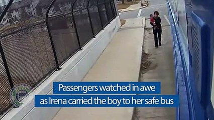 Milwaukee Bus Driver Rescues Toddler Wandering Streets Alone