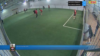 But de thomas (6-6) - Les tontons flingueurs  Vs Les maisons traditions  - 10/01/19 21:00 - Ligue B