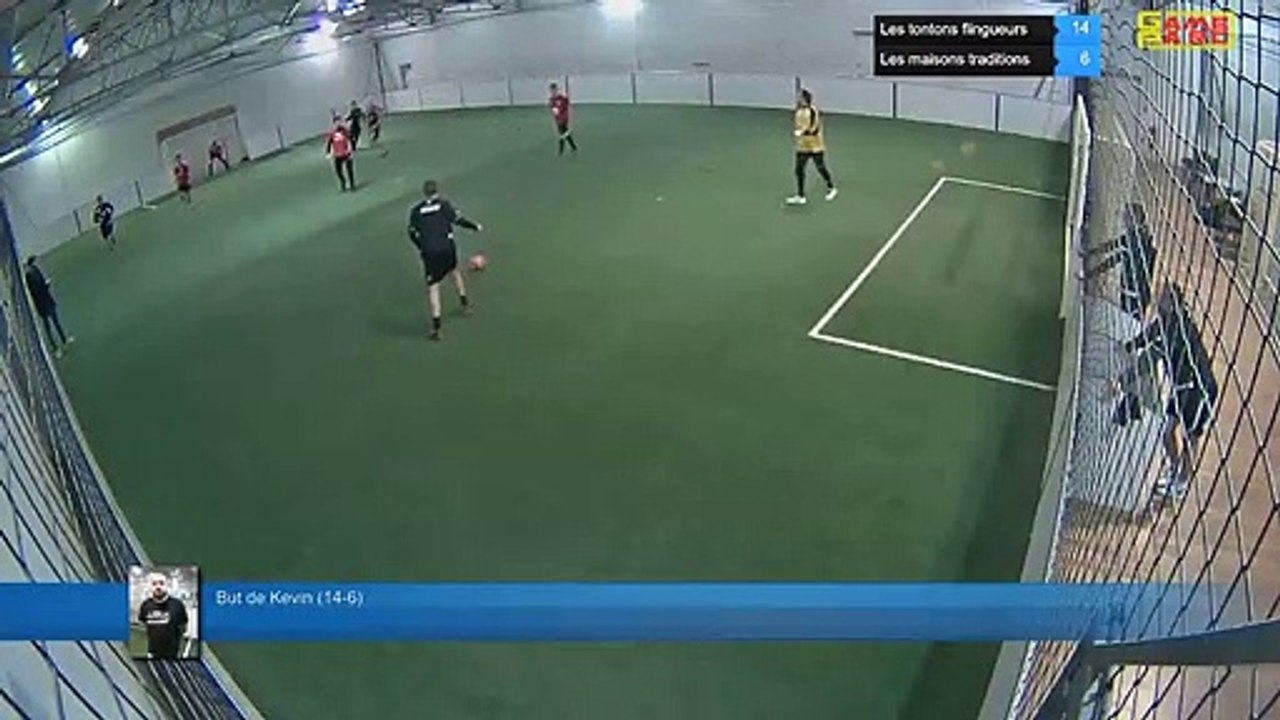 But de Kevin (14-6) - Les tontons flingueurs  Vs Les maisons traditions  - 10/01/19 21:00 - Ligue B