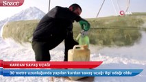 Kardan savaş uçağı yaptı