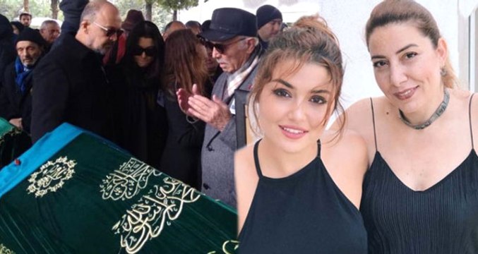 En Acı Veda! Hande Erçel Annesi Aylin Erçel'i Son Yolculuğuna Uğurluyor