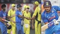 India Vs Australia1st ODI Highlights : Australia Win By 34 Runs,Take 1-0 Lead | Oneindia Telugu