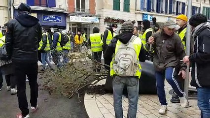 A Bar-le-Duc, les manifestants bloqués