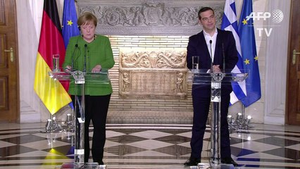 Merkel und Tsipras: Vereint im Mazedonien-Streit