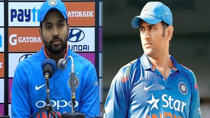 தோனி இருந்தால் கேப்டனுக்கு உதவியாக இருக்கும்:ரோஹித் சர்மா- வீடியோ