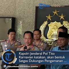 Kapolri Bentuk Satgas Dukungan Pengamanan Bantuan Sosial