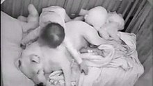 Menina com medo de dormir sozinha tem um pitbull como a sua melhor companhia