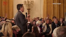 Trump Mocks CNN Reporter Jim Acosta Over Twitter Videos From the Border Wall