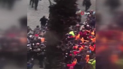 İşçilere Müdahalenin Ardından Eshot Bir Süreliğine Kontak Kapattı