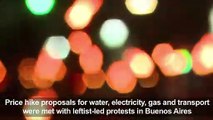 Argentines protest against public service price hikes