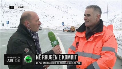 Rruga e Kombit e kalueshme pa probleme - Top Channel Albania - News - Lajme