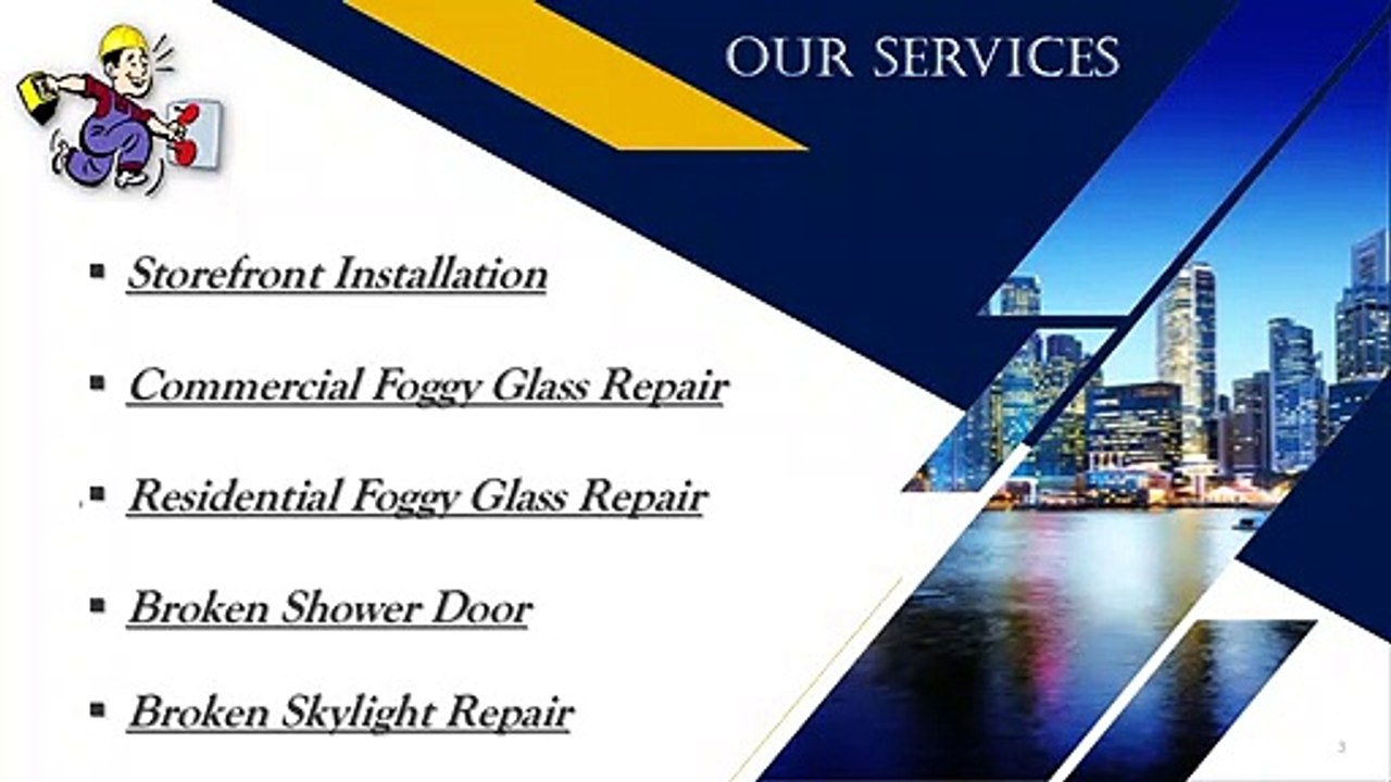 Get faster services for Emergency Broken Glass Repair