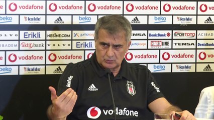 Beşiktaş Teknik Direktörü Şenol Güneş - Duran top tartışmaları - ANTALYA