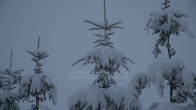 Reshjet e dëborës, mbeten të bllokuara disa fshatra - Top Channel Albania - News - Lajme