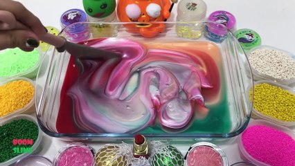 Making Slime With Halloween Box | Mixing Random Things Into Slime | Most Satisfying Slime