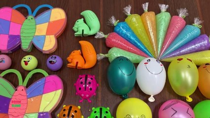 SATISFYING SLIME WITH FUNNY BALLOONS || MIXING RANDOM THINGS INTO HOMEMADE SLIME